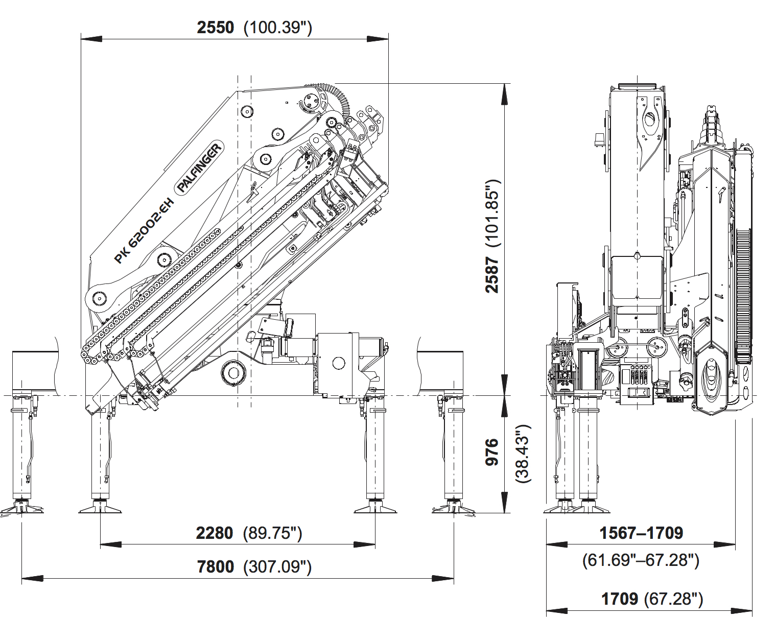 PK 62002 EH High Performance - Palfinger Georgia
